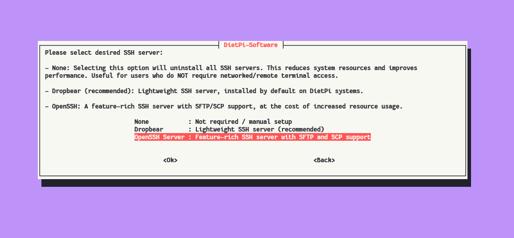 dietpi-openssh-server